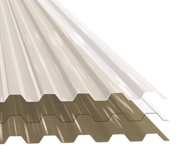 Kích thước tấm nhựa lấy sáng Polycarbonate dạng sóng vuông
