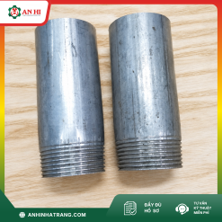 ỐNG INOX 201 1 TẤC (1 ĐẦU REN) PHI 42