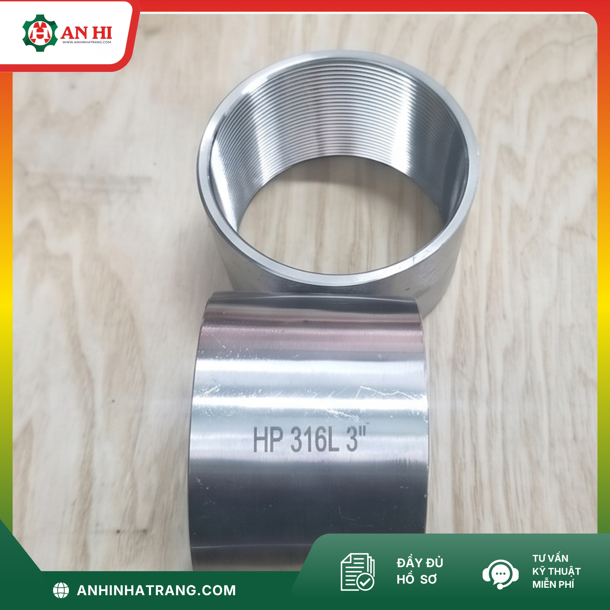 MĂNG SÔNG INOX 304 PHI 90