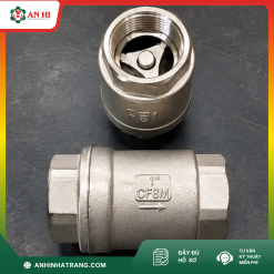 VAN 1 CHIỀU LÒ XO INOX 304 PHI 49