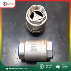 VAN 1 CHIỀU LÒ XO INOX 201 PHI 49