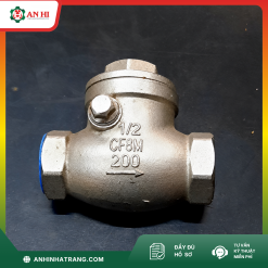 VAN 1 CHIỀU LÁ LẬT INOX 201 PHI 21