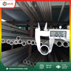 ỐNG INOX 304 CÔNG NGHIỆP PHI 27.20 DÀY 3.0 MM