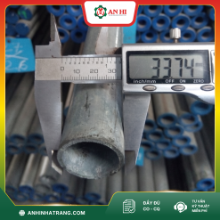 ỐNG KẼM PHI 34 DÀY 3,2MM LẺ (MÉT)