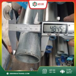 ỐNG KẼM PHI 49 DÀY 2,9MM DÀI 6 MÉT (19,39KG/CÂY)