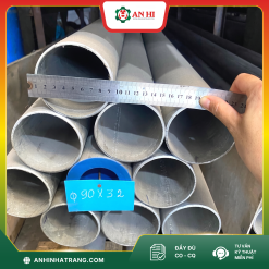 ỐNG KẼM PHI 90 DÀY 3,2MM DÀI 6 MÉT (40,29KG/CÂY)