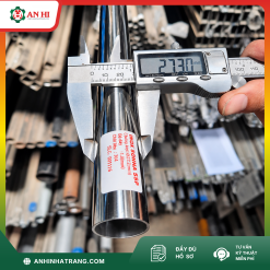 ỐNG INOX 304 TRANG TRÍ PHI 27.2 DÀY 1.5 MM