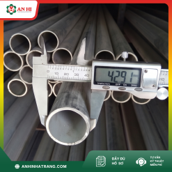 ỐNG INOX 304 CÔNG NGHIỆP PHI 42.70 DÀY 2.5 MM