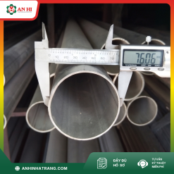 ỐNG INOX 304 CÔNG NGHIỆP PHI 76.20 DÀY 2.5 MM
