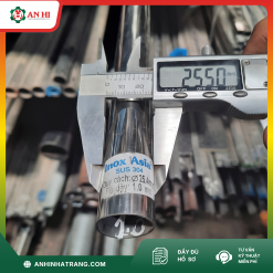 ỐNG INOX 304 TRANG TRÍ PHI 25.4 DÀY 1.0 MM