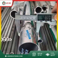 ỐNG INOX 304 TRANG TRÍ PHI 50.8 DÀY 1.5 MM