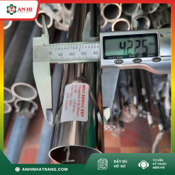 ỐNG INOX 304 TRANG TRÍ PHI 42.7 DÀY 1.2 MM
