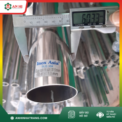 ỐNG INOX 304 TRANG TRÍ PHI 60.5 DÀY 1.0 MM
