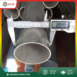 ỐNG INOX 304 CÔNG NGHIỆP PHI 89.10 DÀY 3.0 MM