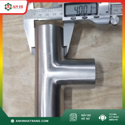 TÊ HÀN INOX VI SINH 40