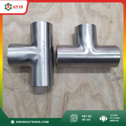 TÊ HÀN INOX VI SINH 25.4