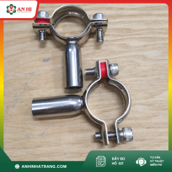 CÙM OMEGA TREO ỐNG INOX PHI 38 (KẸP ỐNG)