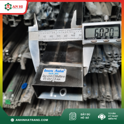 HỘP INOX 304 TRANG TRÍ 30 X 60 DÀY 2.0 MM
