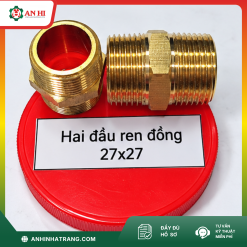 HAI ĐẦU REN ĐỒNG 27X27