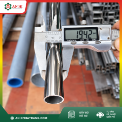 ỐNG INOX 304 TRANG TRÍ PHI 19.0 DÀY 1.2 MM
