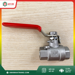 VAN BI INOX 304 PHI 21 - TAY ĐỎ (FULL INOX)