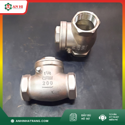 VAN MỘT CHIỀU LÁ LẬT INOX 304 PHI 42