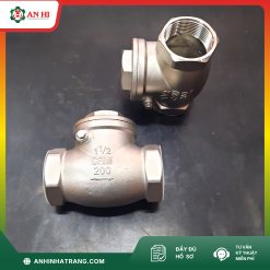 VAN MỘT CHIỀU LÁ LẬT INOX 304 PHI 49