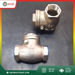 VAN MỘT CHIỀU LÁ LẬT INOX 304 PHI 34