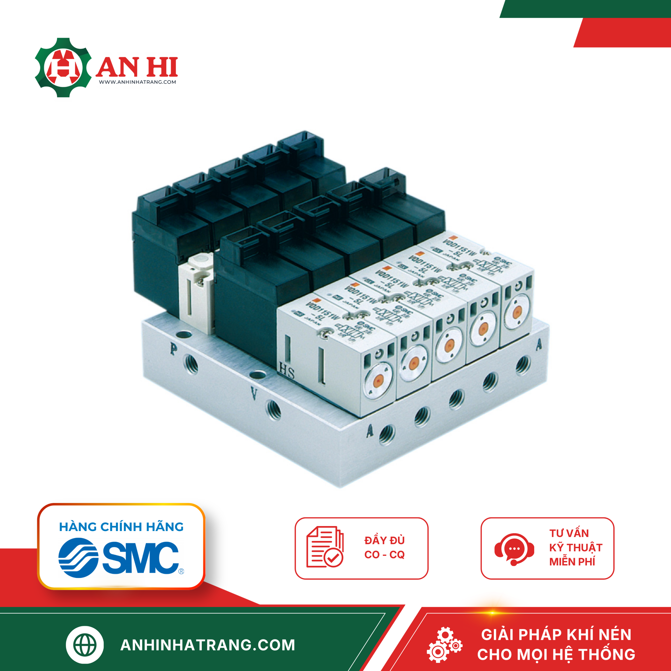 Bộ phận hút chân không/giải phóng VQD1000-V