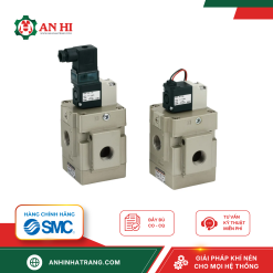 Van điện từ 3 cổng/Van kiểu pít tông điều khiển bằng khí nén VG342